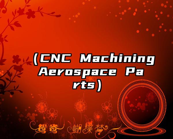 （CNC Machining Aerospace Parts）